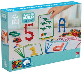 Plus Plus Plus - Plus | Learn to Build abc/123 600 stuks Plus Plus Plus - Plus | Learn to Build abc/123 600 stuks