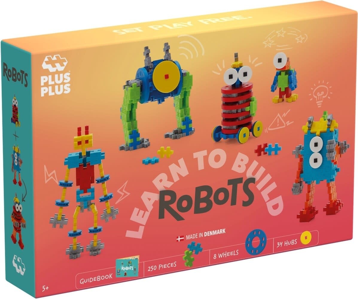 Plus Plus Plus - Plus | Learn to Build robot 275 stuks Plus Plus Plus - Plus | Learn to Build robot 275 stuks