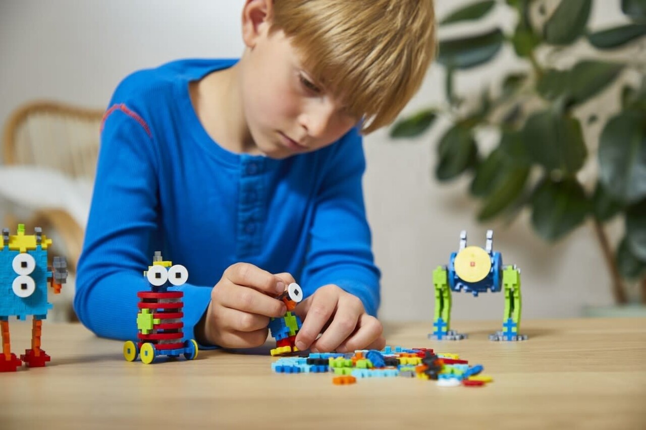 Plus Plus Plus - Plus | Learn to Build robot 275 stuks Plus Plus Plus - Plus | Learn to Build robot 275 stuks