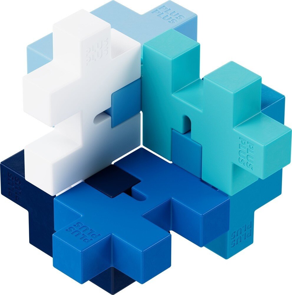 Plus Plus Plus -  Plus | Hexel waterval  6 stuks Plus Plus Plus -  Plus | Hexel waterval  6 stuks