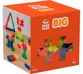 Plus Plus Plus - Plus | Neon Big 100 stuks Plus Plus Plus - Plus | Neon Big 100 stuks