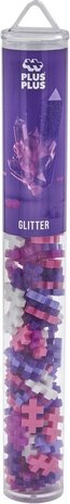 Plus Plus Plus - Plus | Tube glitter 100 stuks Plus Plus Plus - Plus | Tube glitter 100 stuks