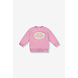 ALIX The Label ALIX The Label | Baby Oval Alix Sweater | Bubblegum Pink ALIX The Label ALIX The Label | Baby Oval Alix Sweater | Bubblegum Pink