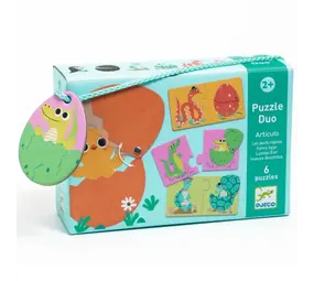 Djeco Djeco | Puzzel Duo | Grappige eieren