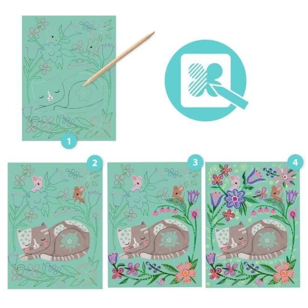 Djeco Djeco | Kraskaarten | Ontmoetingen Djeco Djeco | Kraskaarten | Ontmoetingen