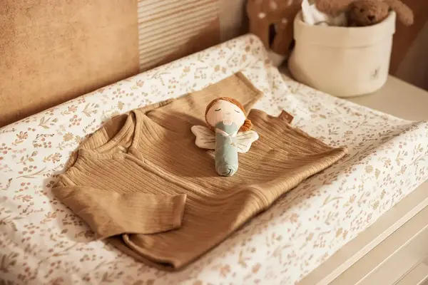 Jollein Jollein | Slaapzak Newborn met Afritsbare Mouw Rond 60cm | Ajour/Biscuit