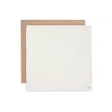 Jollein Jollein | Hydrofiele Doek Large 115x115cm | Biscuit/Ivory 2 pack Jollein Jollein | Hydrofiele Doek Large 115x115cm | Biscuit/Ivory 2 pack