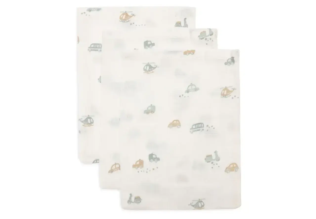 Jollein Jollein | Hydrofiel Washandje 15x20cm | On The Go 3 pack Jollein Jollein | Hydrofiel Washandje 15x20cm | On The Go 3 pack