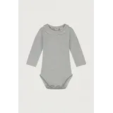 Gray Label Gray Label | Baby Collar Onesie GOTS | Grey Melange - Cream