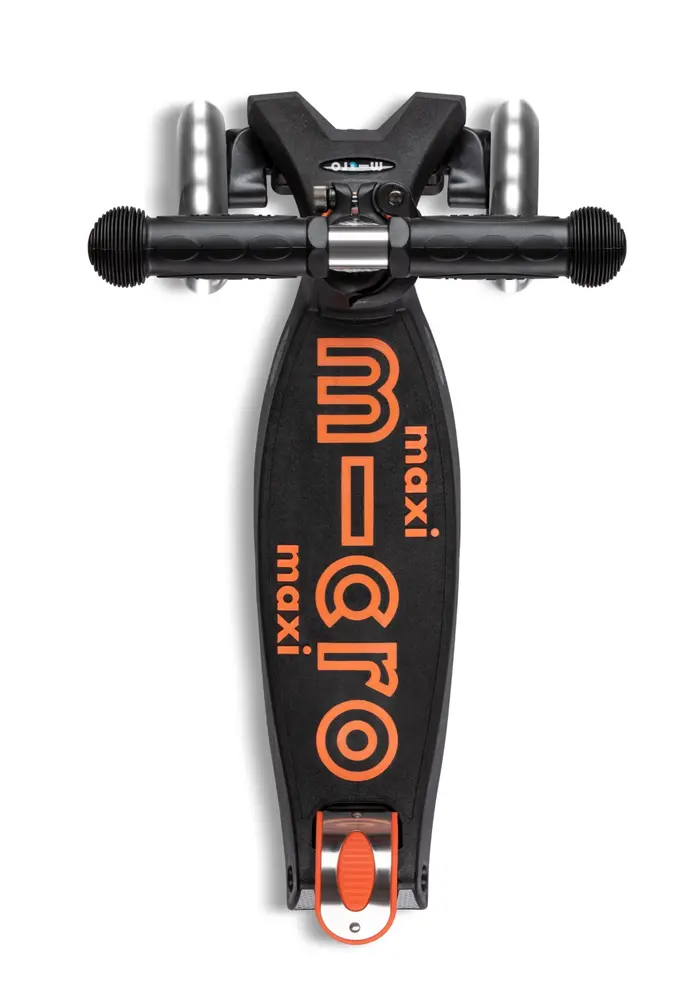 Micro Step Micro Step | Maxi Micro step Deluxe LED | Zwart/Oranje Micro Step Micro Step | Maxi Micro step Deluxe LED | Zwart/Oranje