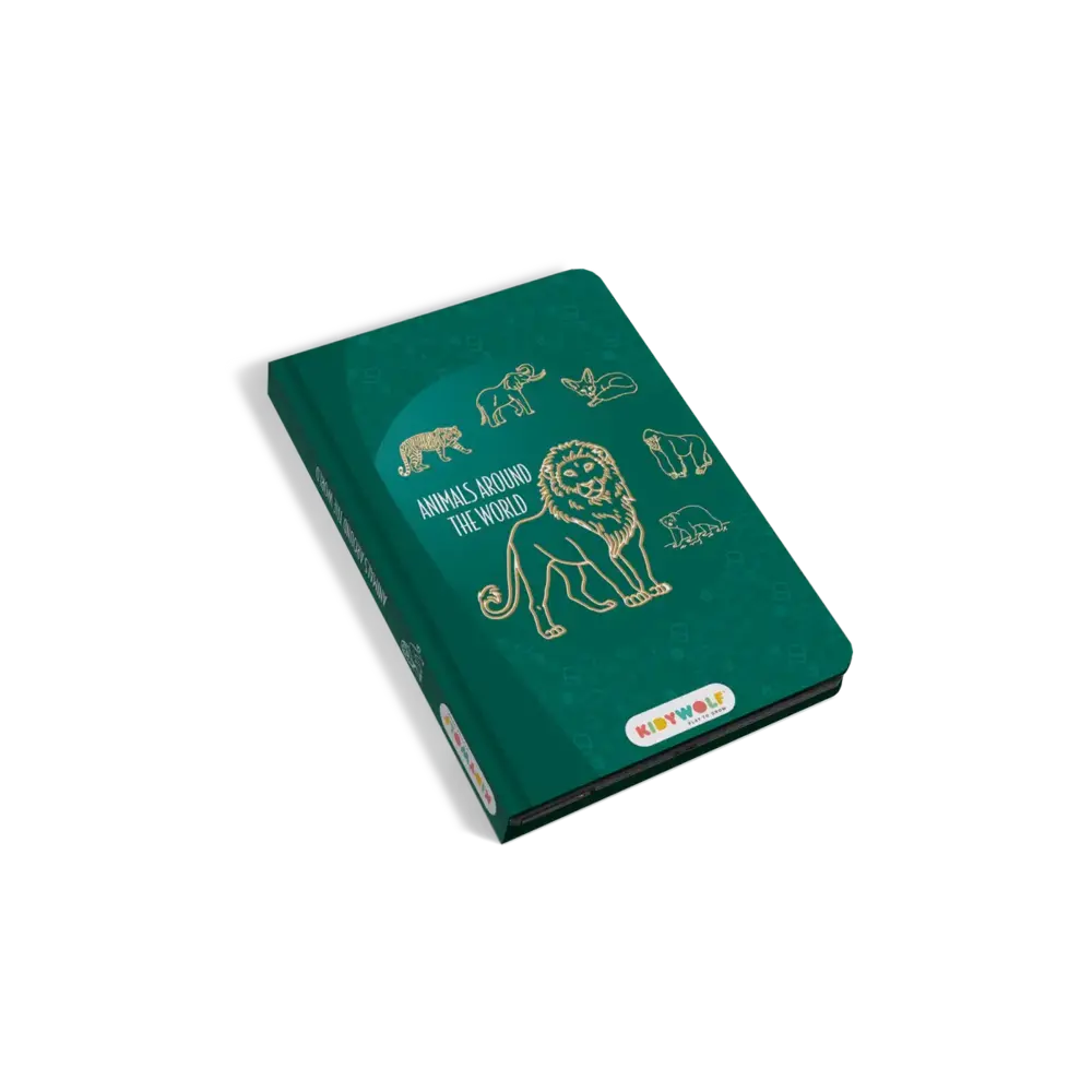 Kidywolf Kidywolf | Kidydraw mini | Dieren over de hele wereld