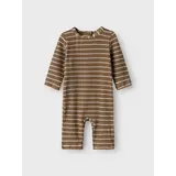 Lil ' Atelier Lil'Atelier | NBMFREDO LS UV SUIT LIL | Shitake Lil ' Atelier Lil'Atelier | NBMFREDO LS UV SUIT LIL | Shitake