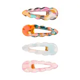 Mimi & Lula Mimi & Lula | Scalloped Acetate Clips Mimi & Lula Mimi & Lula | Scalloped Acetate Clips