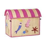Rice Everyday Magic Rice | Middelgroot Raffia Opberghuis | Meerkleurig | Mermaid Theme Rice Everyday Magic Rice | Middelgroot Raffia Opberghuis | Meerkleurig | Mermaid Theme