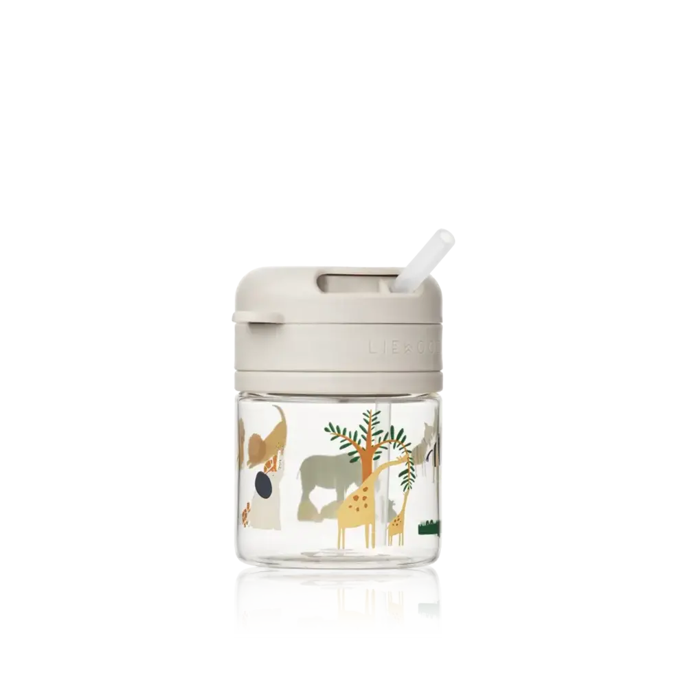 Liewood Liewood | Pavia Tritan Straw Cup 280ml | All together/ Sandy