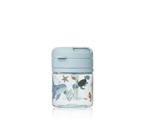 Liewood Liewood | Pavia Tritan Straw Cup 280ml | Sea creature/ Sandy Liewood Liewood | Pavia Tritan Straw Cup 280ml | Sea creature/ Sandy