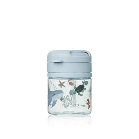 Liewood Liewood | Pavia Tritan Straw Cup 280ml | Sea creature/ Sandy