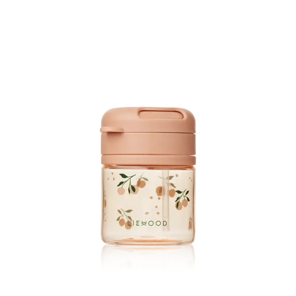 Liewood Liewood | Pavia Straw Cup 280ml | Peach / Sea Shell
