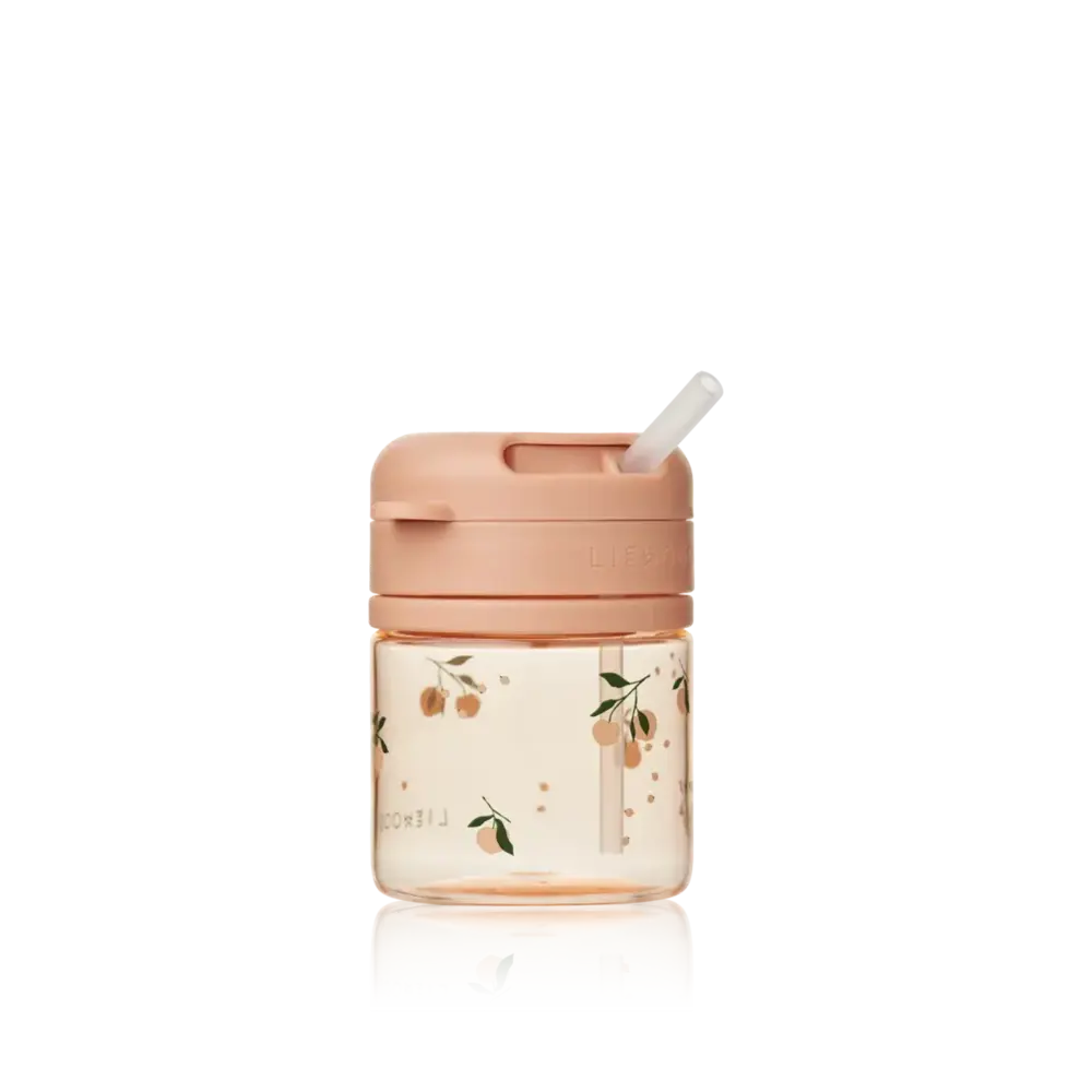 Liewood Liewood | Pavia Straw Cup 280ml | Peach / Sea Shell