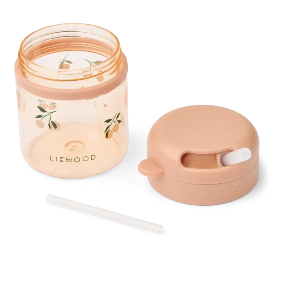 Liewood Liewood | Pavia Straw Cup 280ml | Peach / Sea Shell