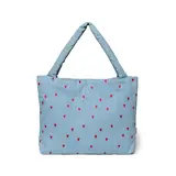 Studio Noos Studio Noos | Denim Hearts Mom Bag Studio Noos Studio Noos | Denim Hearts Mom Bag