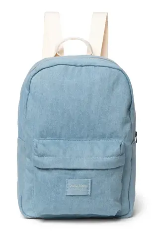 Studio Noos Studio Noos | Denim Solid Midi Backpack Studio Noos Studio Noos | Denim Solid Midi Backpack