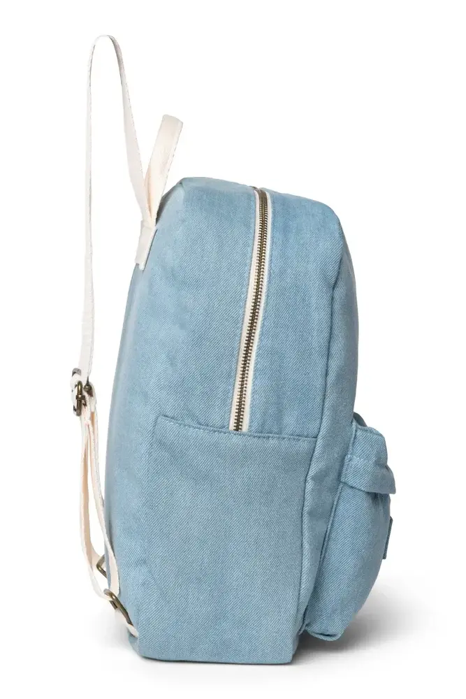 Studio Noos Studio Noos | Denim Solid Midi Backpack Studio Noos Studio Noos | Denim Solid Midi Backpack