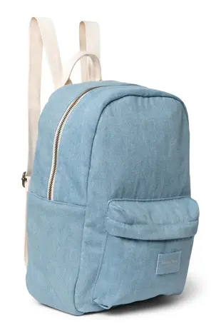 Studio Noos Studio Noos | Denim Solid Midi Backpack Studio Noos Studio Noos | Denim Solid Midi Backpack