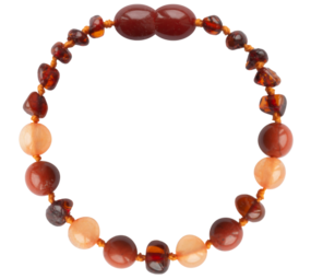 Barnsteen Barnsteen | Armband | Glimmend | Baroque Cognac Aventurine/Jasper | 14 cm Barnsteen Barnsteen | Armband | Glimmend | Baroque Cognac Aventurine/Jasper | 14 cm