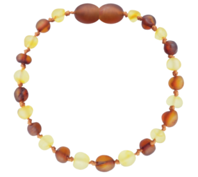 Barnsteen Barnsteen | Armband | Ruw | Baroque Cognac/Lemon | 14 cm Barnsteen Barnsteen | Armband | Ruw | Baroque Cognac/Lemon | 14 cm