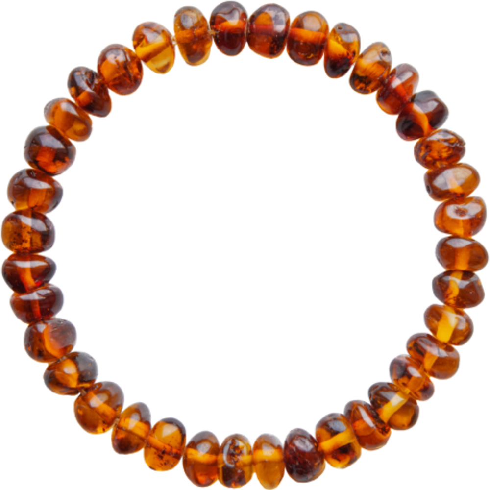 Barnsteen Barnsteen | Armband | Glimmend | Baroque Cognac | 19 cm Barnsteen Barnsteen | Armband | Glimmend | Baroque Cognac | 19 cm