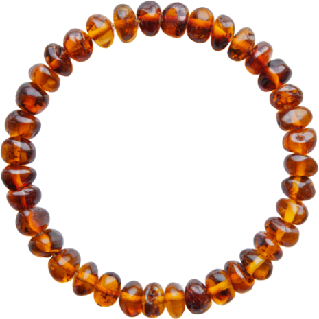 Barnsteen Barnsteen | Armband | Glimmend | Baroque Cognac | 19 cm Barnsteen Barnsteen | Armband | Glimmend | Baroque Cognac | 19 cm