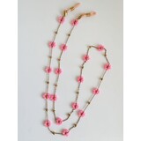 By Melo By Melo | Zonnebrilkoordje flower roze By Melo By Melo | Zonnebrilkoordje flower roze