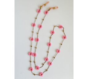 By Melo By Melo | Zonnebrilkoordje flower roze By Melo By Melo | Zonnebrilkoordje flower roze