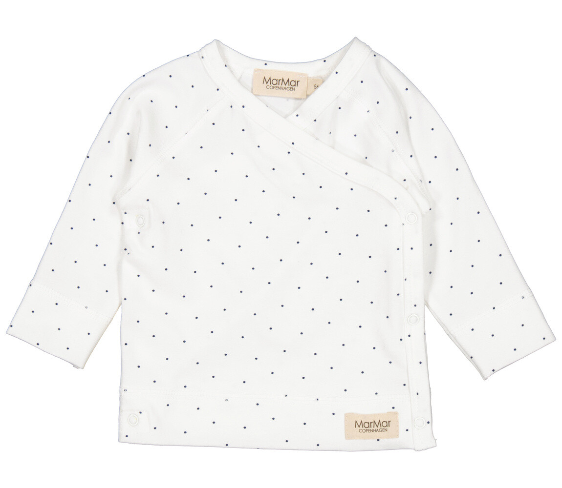 MarMar Copenhagen MarMar Copenhagen | Tuti Wrap LS | Modal Smooth Print | Blue Dot
