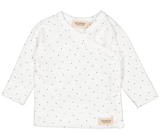 MarMar Copenhagen MarMar Copenhagen | Tuti Wrap LS | Modal Smooth Print | Blue Dot