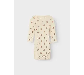 Lil ' Atelier Lil ' Atelier | NBNNALU WO/MO LS SLIM WRAP BODY LIL | Turtledove Melange Lil ' Atelier Lil ' Atelier | NBNNALU WO/MO LS SLIM WRAP BODY LIL | Turtledove Melange