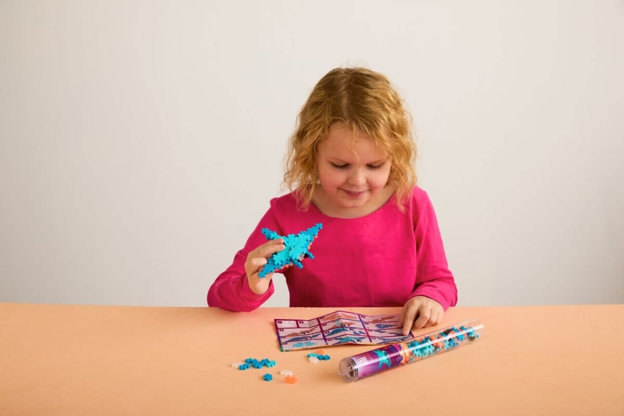 Plus Plus Plus - Plus | Tube Manta Ray 100 stuks Plus Plus Plus - Plus | Tube Manta Ray 100 stuks