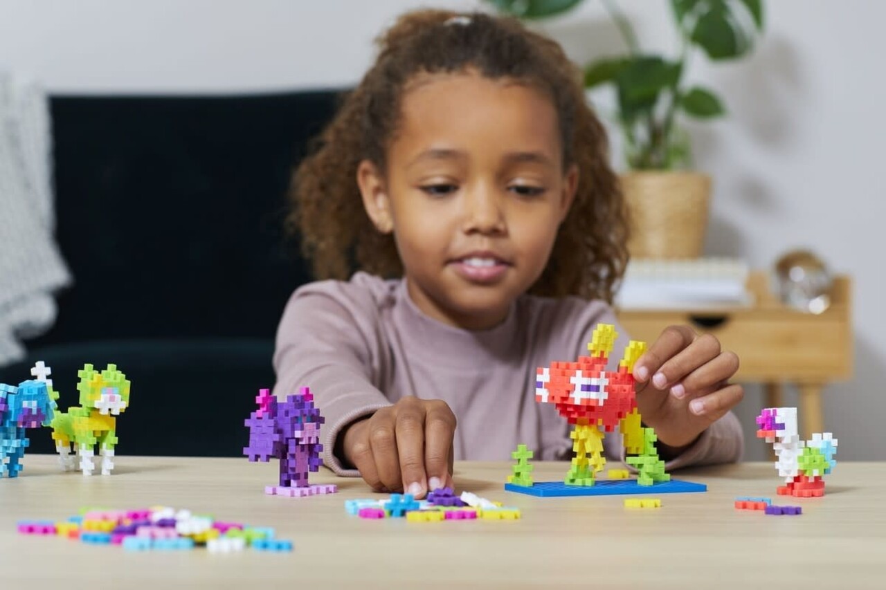 Plus Plus Plus - Plus | Learn to Build dieren 275 stuks Plus Plus Plus - Plus | Learn to Build dieren 275 stuks