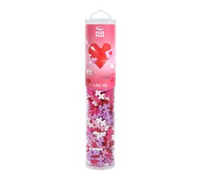 Plus Plus Plus - Plus | Tube i love you 240 stuks Plus Plus Plus - Plus | Tube i love you 240 stuks