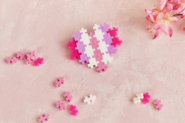 Plus Plus Plus - Plus | Tube i love you 240 stuks