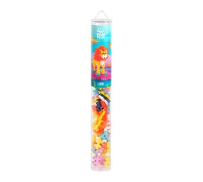 Plus Plus Plus - Plus | Tube leeuw 100 stuks Plus Plus Plus - Plus | Tube leeuw 100 stuks