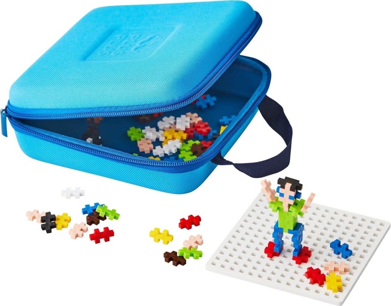 Plus Plus Plus - Plus | Reiskoffer 100 stuks Plus Plus Plus - Plus | Reiskoffer 100 stuks