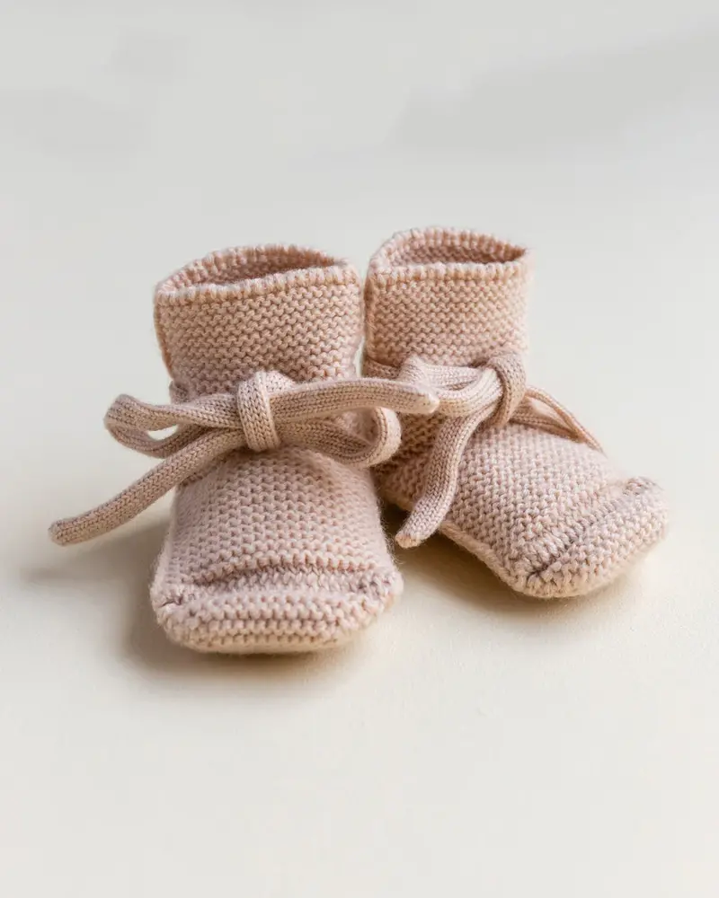 Hvid Hvid | Booties 9-15M | Apricot Hvid Hvid | Booties 9-15M | Apricot