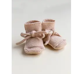 Hvid Hvid | Booties 9-15M | Apricot Hvid Hvid | Booties 9-15M | Apricot