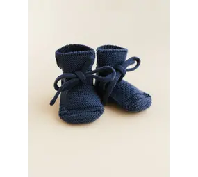 Hvid Hvid | Booties 0-9M | Blue