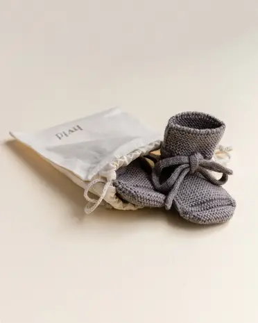 Hvid Hvid | Booties 0-9M | Otter