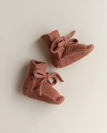 Hvid Hvid | Booties 0-9M | Brick