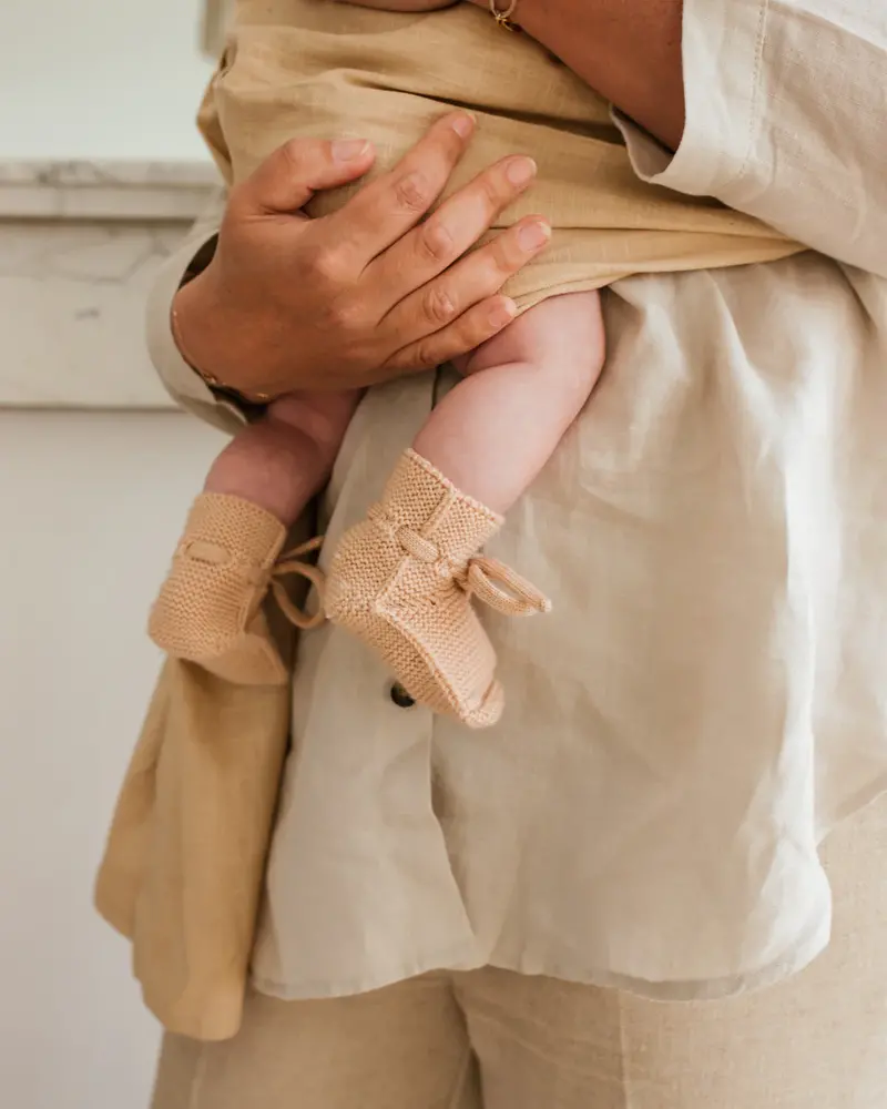 Hvid Hvid | Booties 0-9M | Apricot Hvid Hvid | Booties 0-9M | Apricot
