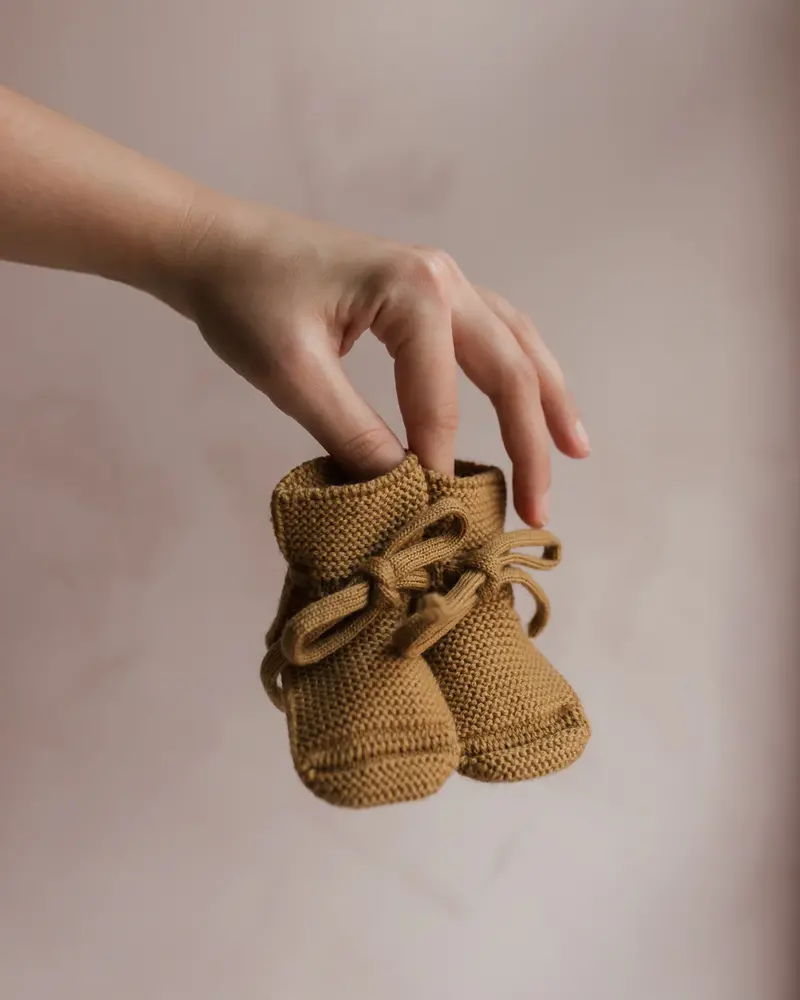 Hvid Hvid | Booties 0-9M | Ochre Hvid Hvid | Booties 0-9M | Ochre